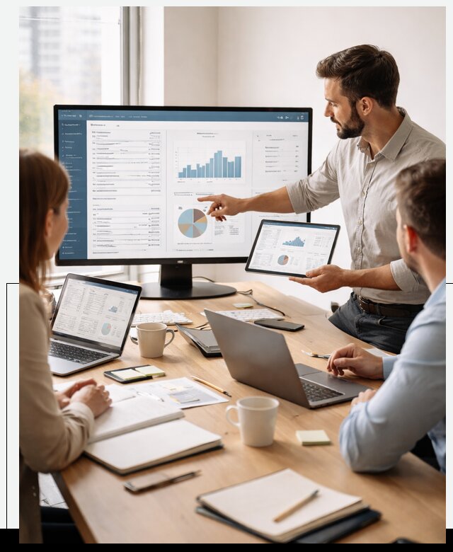 Разработка и внедрение ERP систем под бизнес в Топках