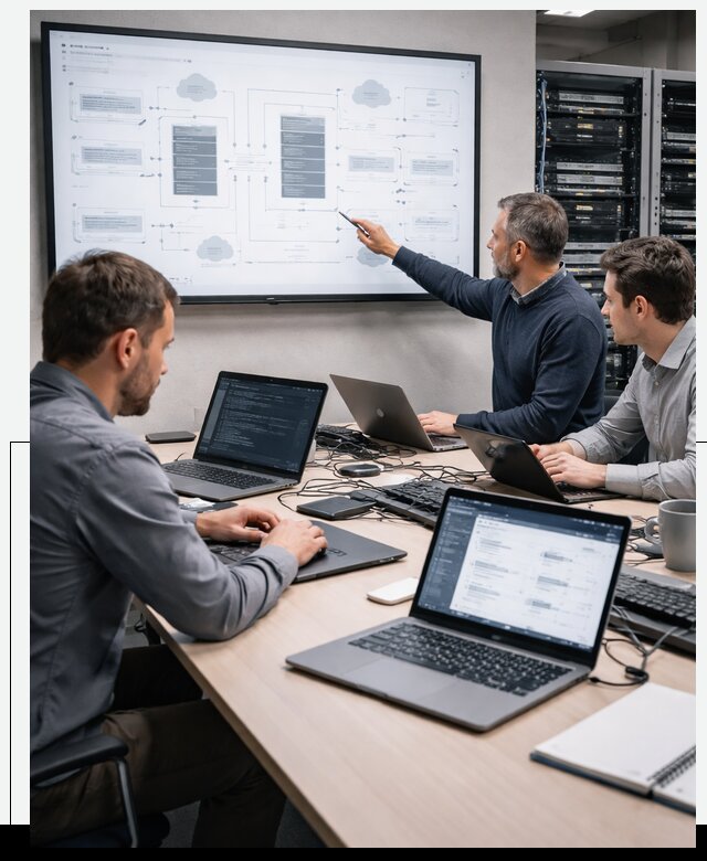 Системная интеграция, внедрение и сопровождение IT-решений в Топках