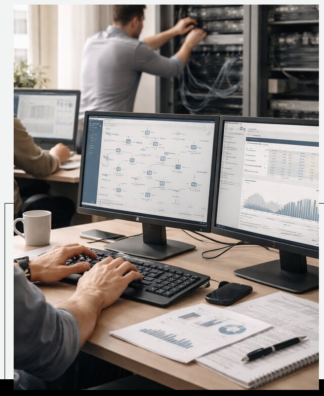 Внедрение BSS OSS и биллинга для телеком компаний в Топках