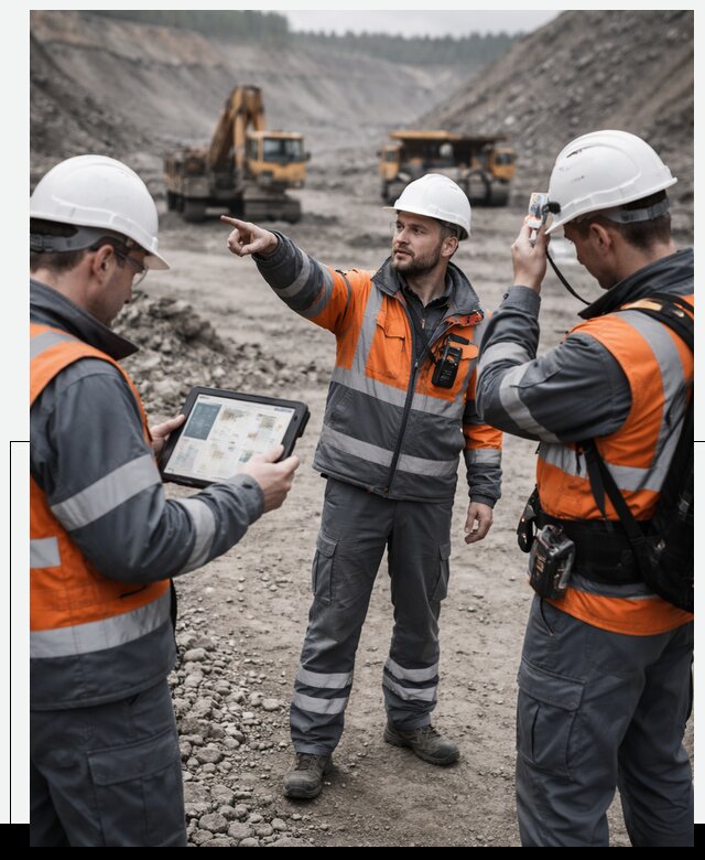 Система контроля персонала для горнодобывающей отрасли в Топках