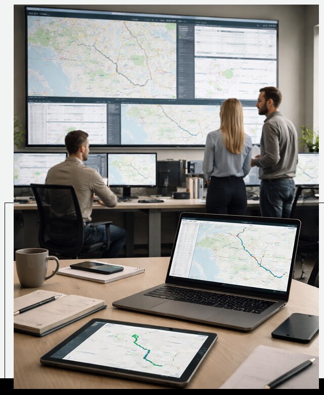 Трекинг грузов и Fleet Management, мониторинг автопарка в Топках