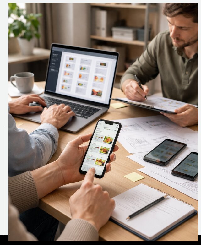 Разработка мобильного приложения торговой сети в Топках