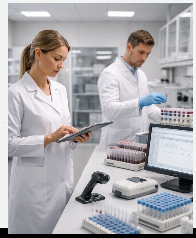 Разработка и внедрение LIMS системы для биотех лабораторий в Топках