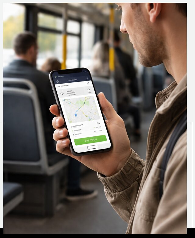 Мобильное приложение для пассажиров в Топках от 607980 р.|АвикейТпк